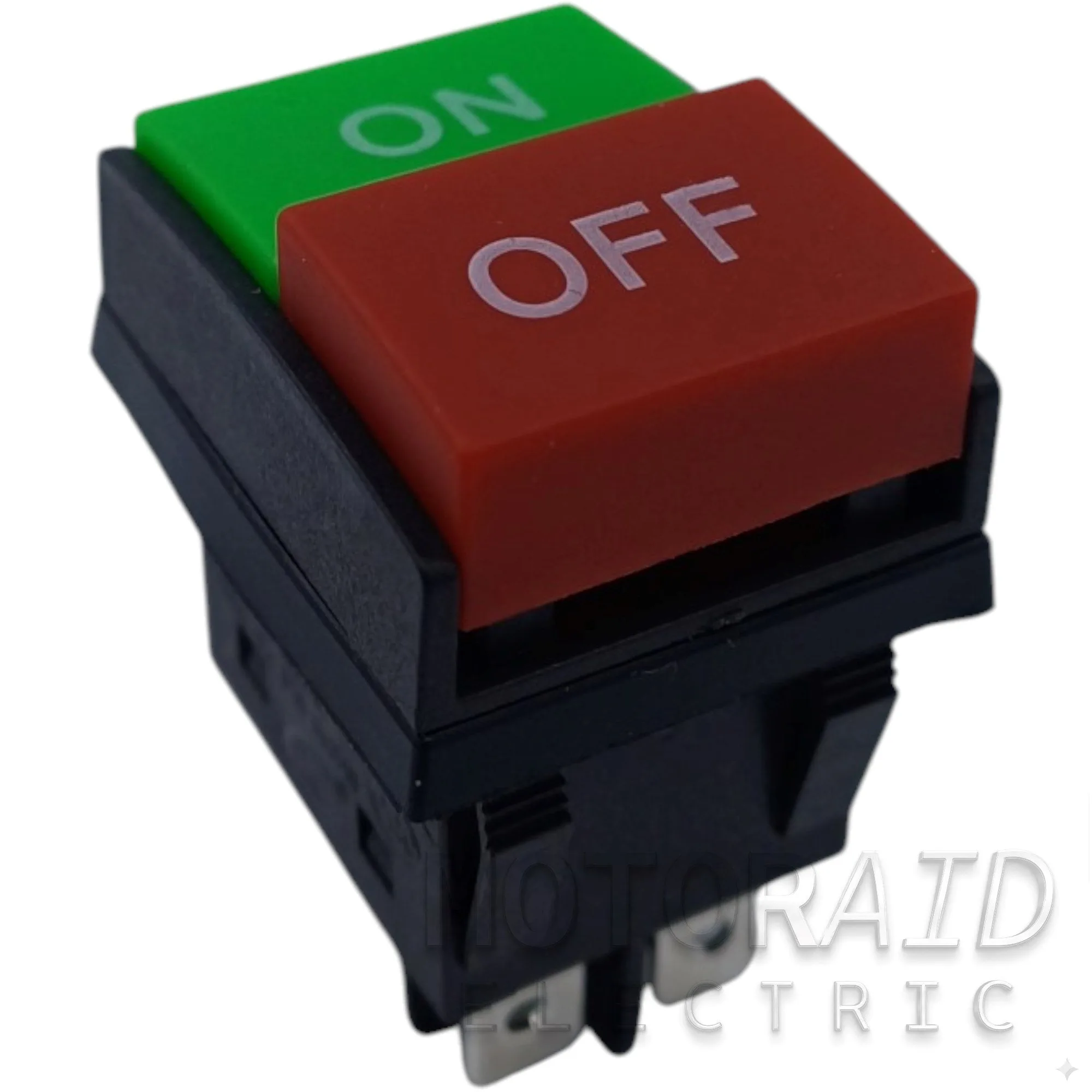 ON-OFF Yeşil Kırmızı Mekanik Açma Kapama Anahtarı
