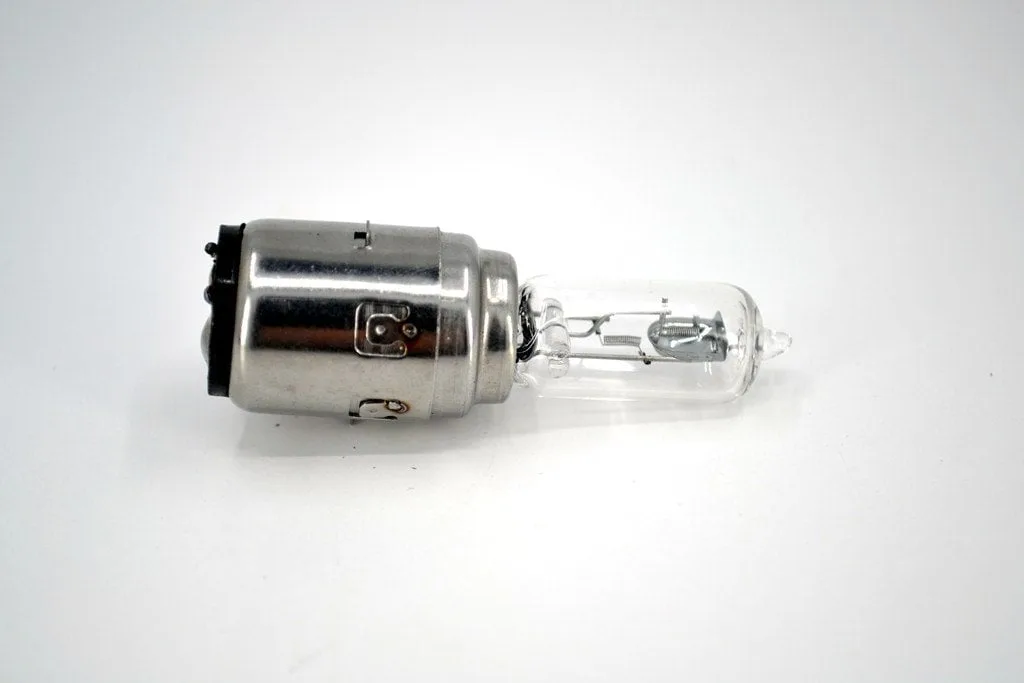 12V 35/35W Halojen Çift Devre Far Ampul BA20D Eski Model Motosikletler