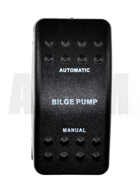 Bilge Pump Sintine Pompa Anahtarı Marine Carling Tip 1-0-Yaylı Otomatik-Manuel MT-ACS10