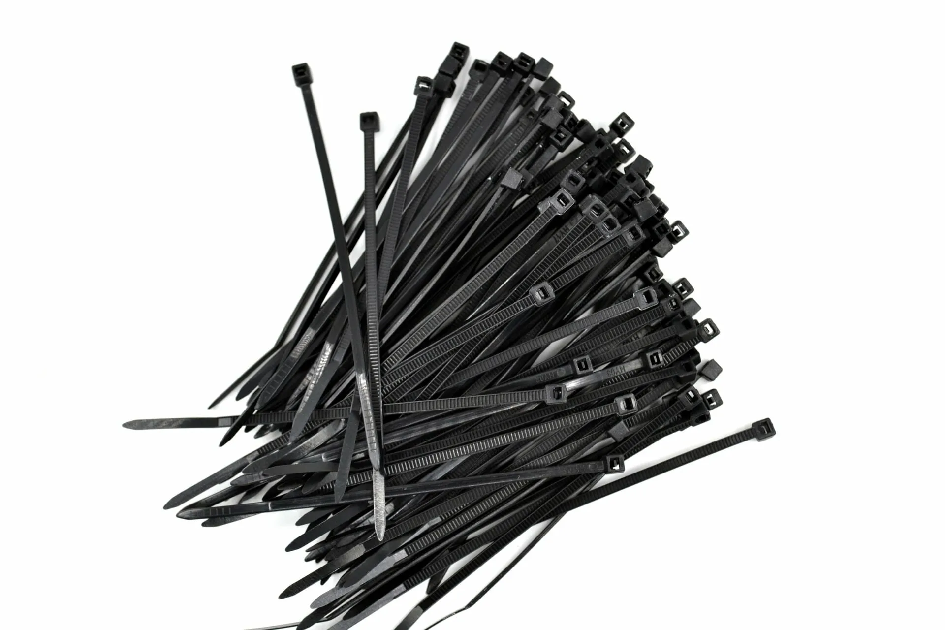 10 cm Siyah Kablo Bağı 100x2,5 Ultraviyole Dayanıklı 100 Adetli Poşet