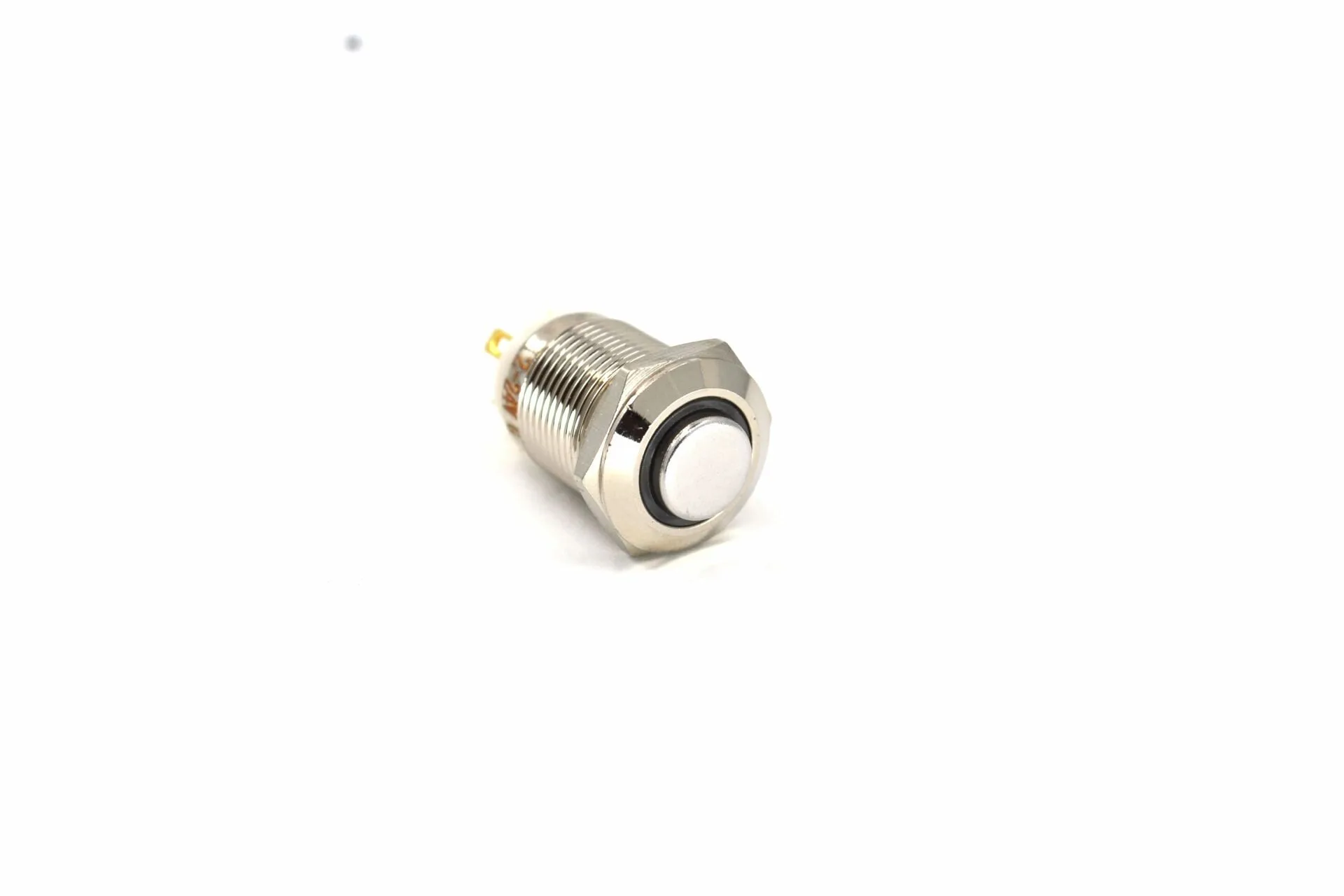 12mm Yaylı Buton Anahtar 12V 24V Yeşil Işıklı Yuvarlak Metal MT-ANY03