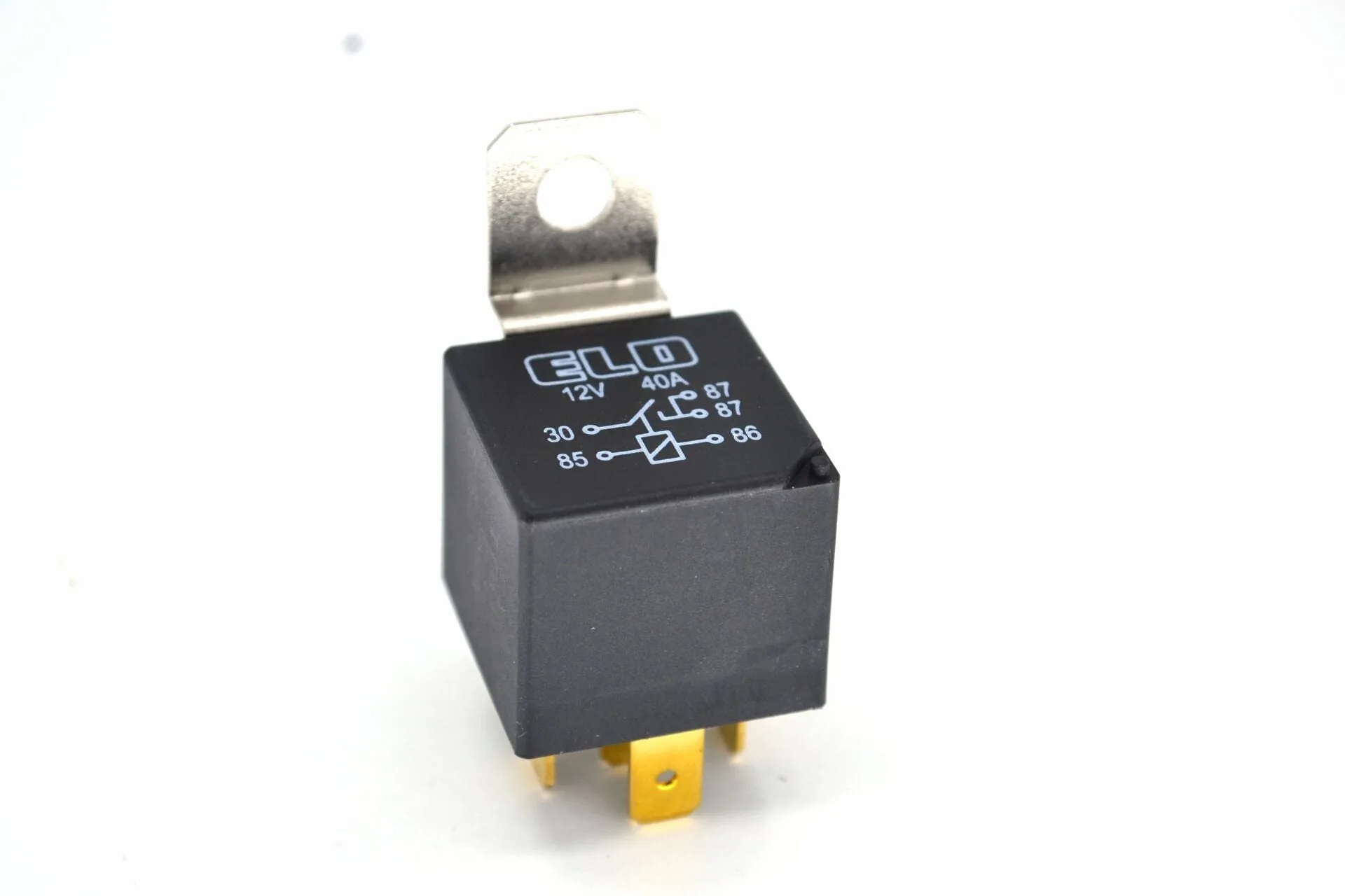 12V 40A Mini Röle 5 Fişli Su Geçirmez Tek Platin Çift 87 Bacak