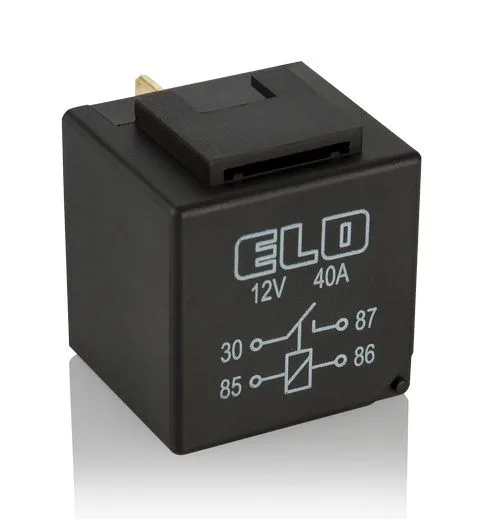 12V 40A Mini Röle 4 Fişli Toz Korumalı 710140102