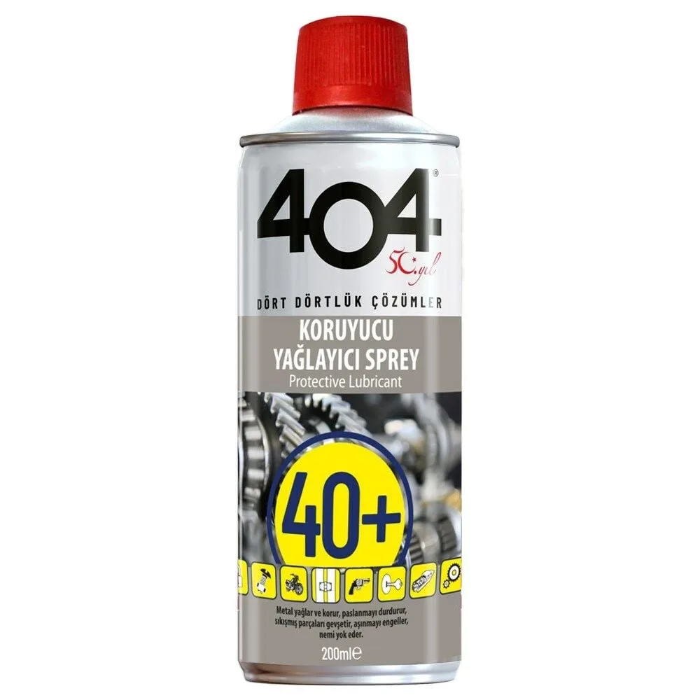 Çok Amaçlı Yağlayıcı Koruyucu Sprey 200Ml 40+