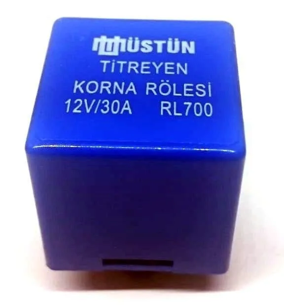 Titreyen Korna Titretme Rölesi 12V 30A 5 Fişli