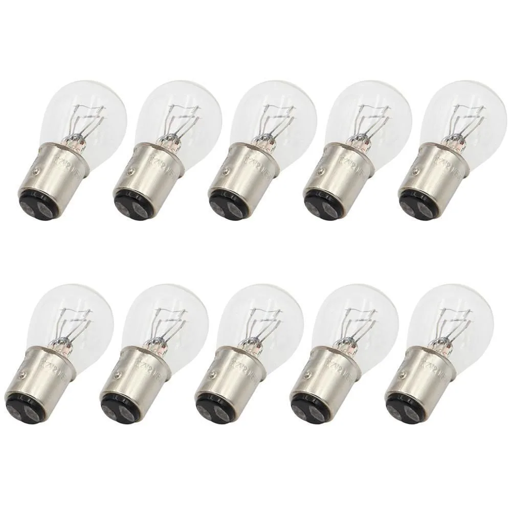 10 Adet 12V 1016 P21/5W Stop Ampulü Çift Duylu