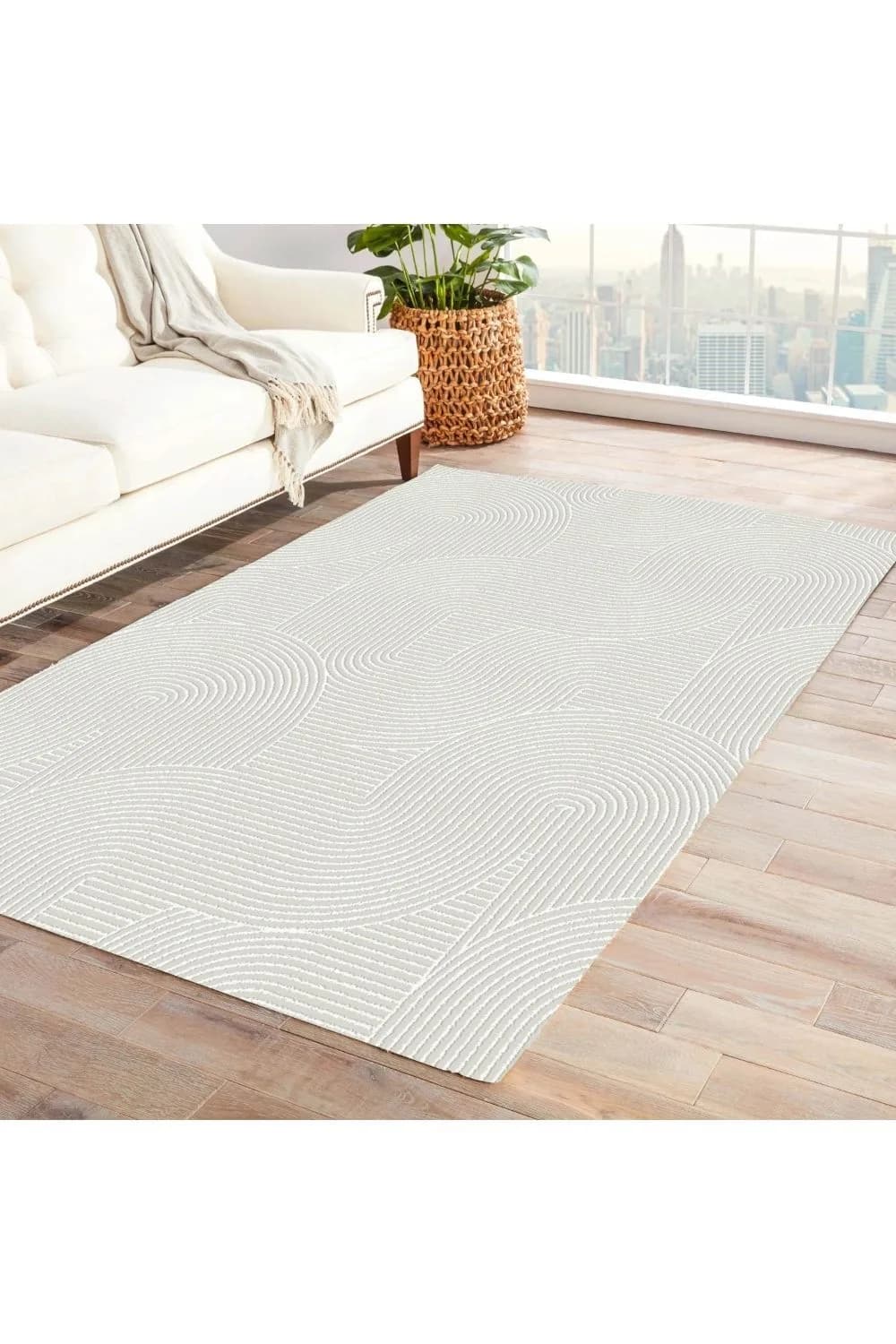 Jassrug Röfyef Halı 150X220 Joy Krem