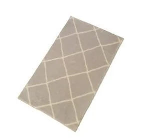 Jassrug Royal Kaymaz Taban Banyo Halısı 50x80 Diamond Gri