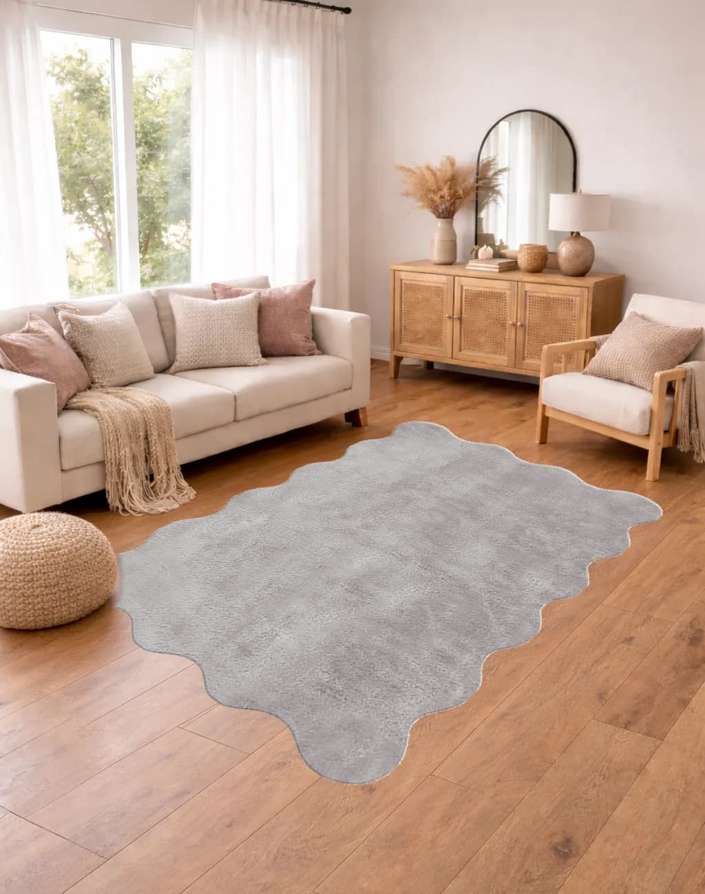 Jassrug Halı 80X150 Ripple Kül