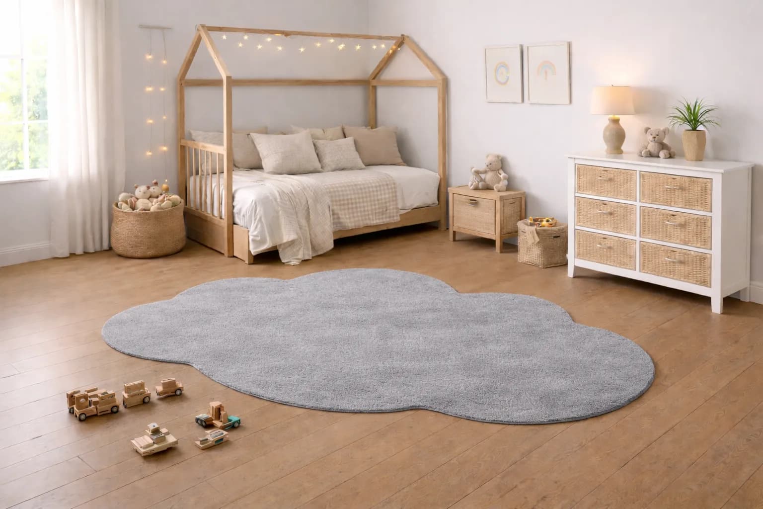 Jassrug Halı 80X150 Bulut Kül