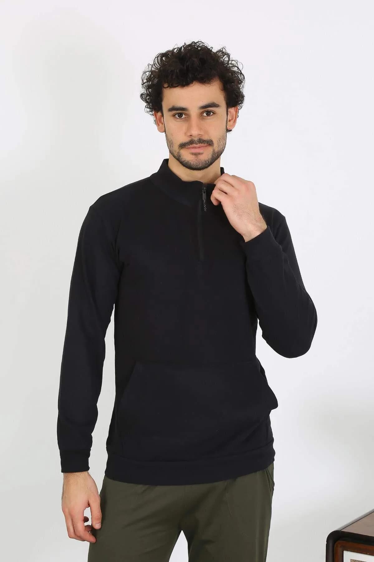 Erkek 3 İplik Penye Sweatshirt 6850