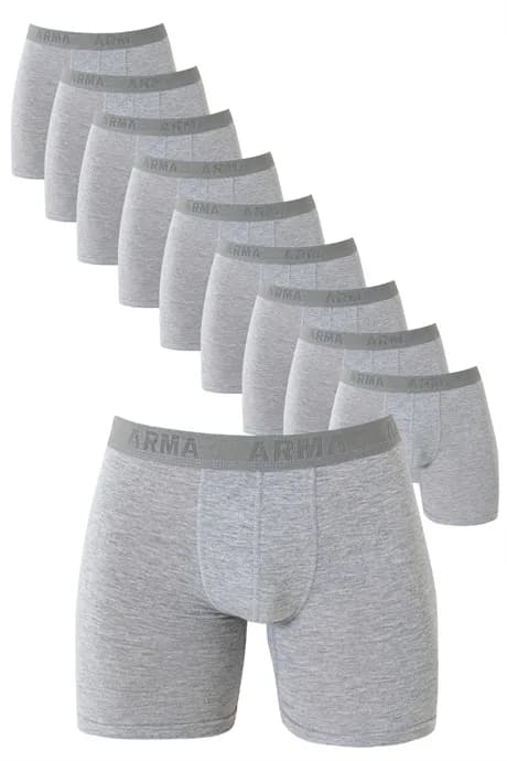 Erkek Boxer 10'lu Paket Pamuklu Esnek Kumaş