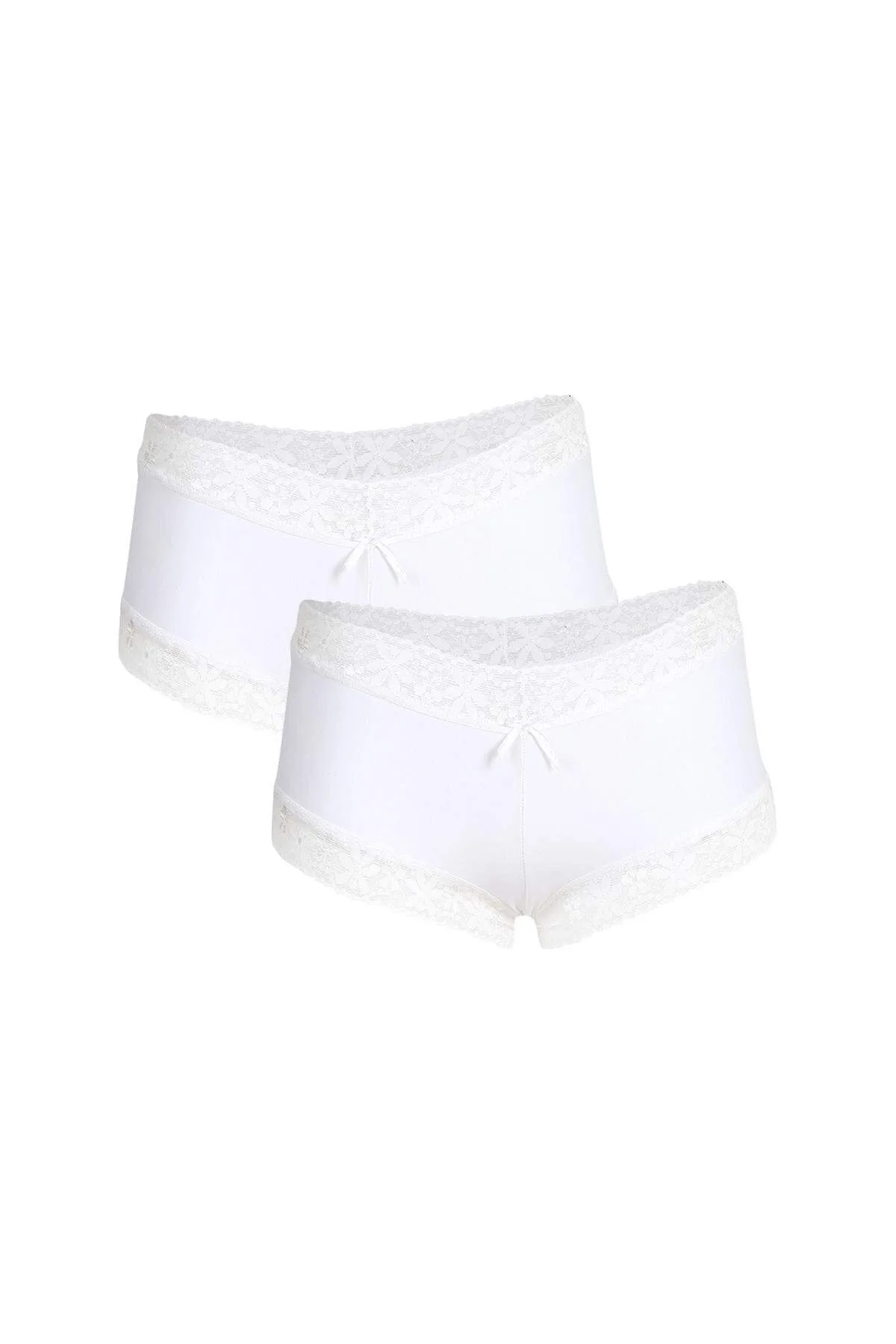 Kadın Pamuklu 2li Boxer 40265