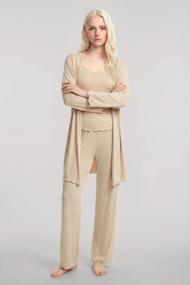 Angelino Kısa Kimono 3'lü Takım