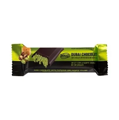 Fıstıklı Kadayıf Dolgulu Bitter Çikolata 30 g