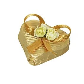 HEART - GIANDUJA DOLGULU SÜTLÜ ÇİKOLATA GOLD 2 kg
