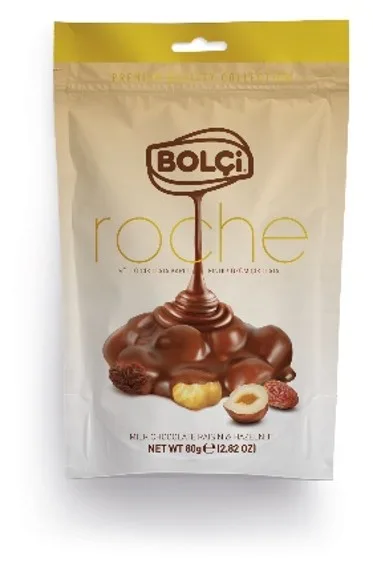 SÜT ÇİKOLATALI ÜZÜM VE FINDIKLI ROCHE 80 g