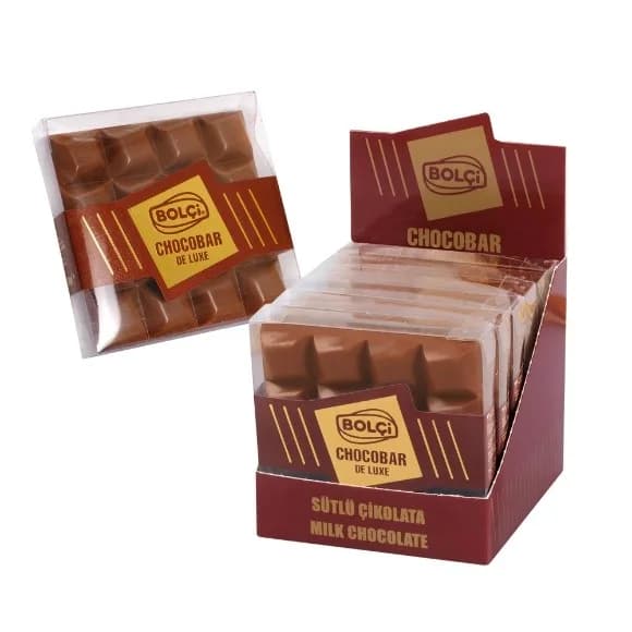 CHOCOBAR DE LUXE - SÜTLÜ ÇİKOLATA TABLETİ 60 g