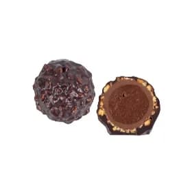 Fındık Parçacıklı Mini Bitter Trüf 1,5 kg