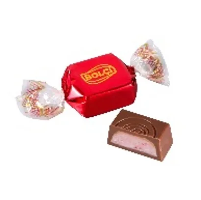 ÇİLEKLİ KREM DOLGULU SÜT ÇİKOLATASI KÜPÜ ÇİFT BÜKÜMLÜ 1 kg