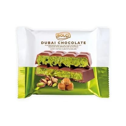 Fıstıklı Kadayıf Dolgulu Sütlü Çikolata 100 g (Flowpack)