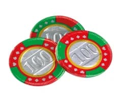 SÜT ÇİKOLATALI CASINO PARALARI 1 kg