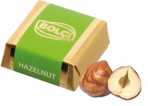 FINDIKLI GIANDUYA DOLGULU SÜTLÜ ÇİKOLATA ÖZEL KÜP (AÇIK YEŞİL) 2,5 kg