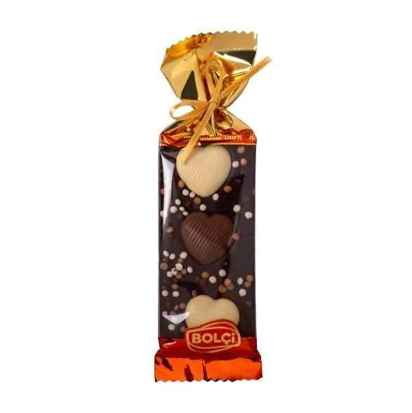 ÇITIR PİRİNÇLİ BİTTER ÇİKOLATA TABLETİ 60 g