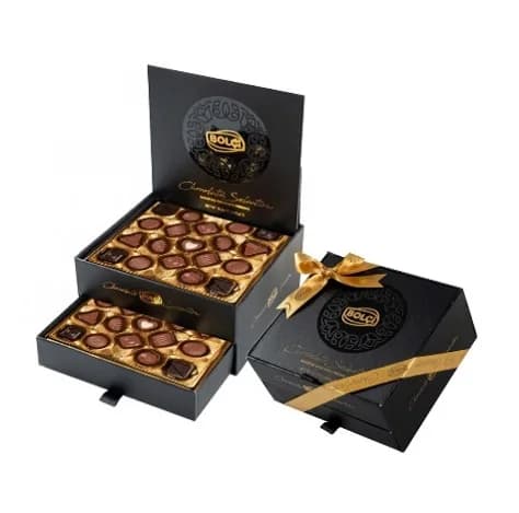 ÇİKOLATA SEÇKİSİ PRALİNLER 380 g (BİTTER)