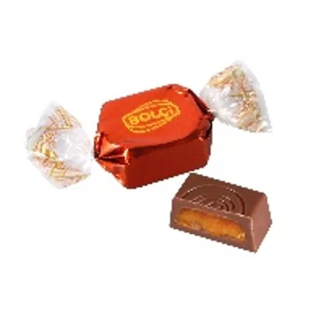 TUZLU KARAMEL DOLGULU SÜT ÇİKOLATASI KÜPÜ ÇİFT BÜKÜMLÜ 1 kg