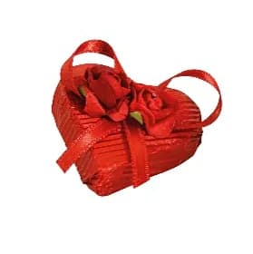HEART - GIANDUJA DOLGULU SÜTLÜ ÇİKOLATA KIRMIZI 2 kg