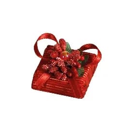 SQUARE - GIANDUJA DOLGULU SÜTLÜ ÇİKOLATA KIRMIZI 1,8 kg
