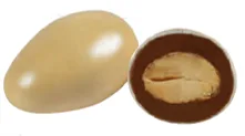 ŞEKER KAPLI SÜT ÇİKOLATALI BADEM DRAGE (SOMON) 3 kg
