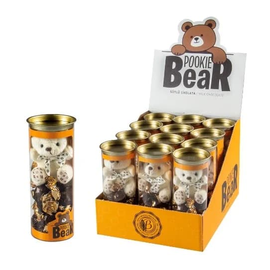 POOKIE BEAR - FISTIK KREMALI SÜT ÇİKOLATASI 100 g