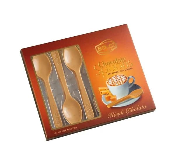 KREP VE KARAMEL ÇİKOLATALI KAŞIKLAR 54 g
