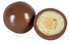 ÇATLATILAN ŞEKERLİ SÜT ÇİKOLATASI KAPLI ÇITIR TOP DRAGEE 3 kg