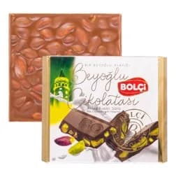 SÜT ÇİKOLATALI BÜTÜN FISTIKLI TABLET 90 g