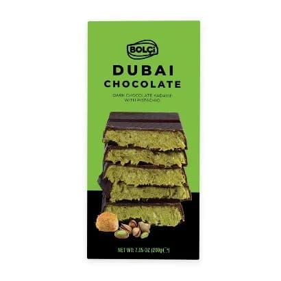 Fıstıklı Kadayıf Dolgulu Bitter Çikolata 200 g