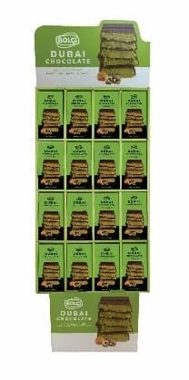 Fıstıklı Kadayıf Dolgulu Bitter Çikolata 200 g (Stand)