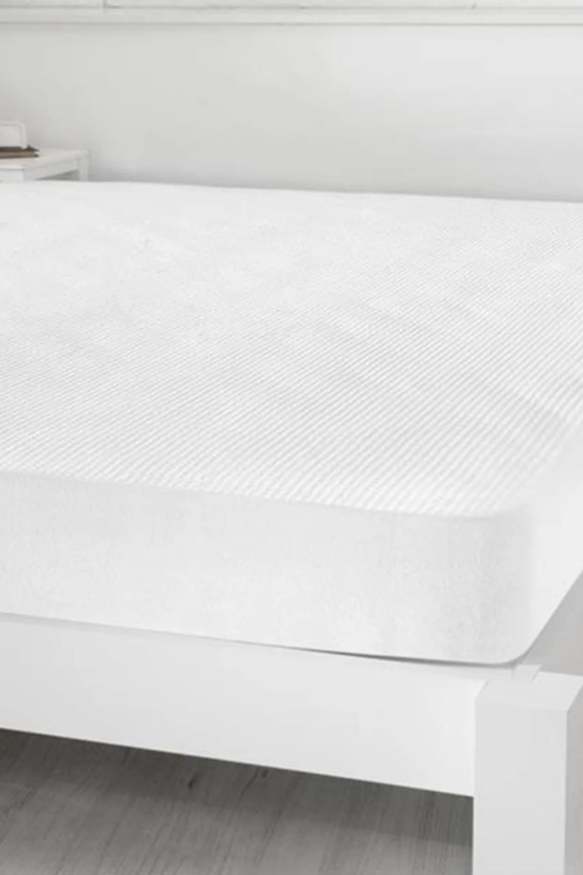 3D Kapitoneli Sıvı Geçirmez Fitted Çift Kişilik Alez