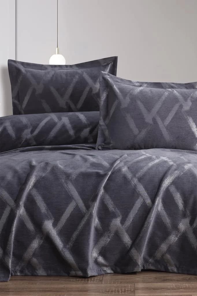 Nisan 3 Parça Çift Kişilik Pike Takımı 240x260