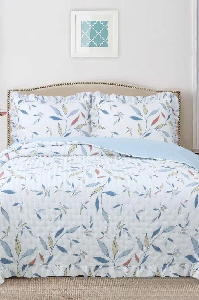 Breeze Serin Sabah Çift Kişilik Yatak Örtüsü 240x260