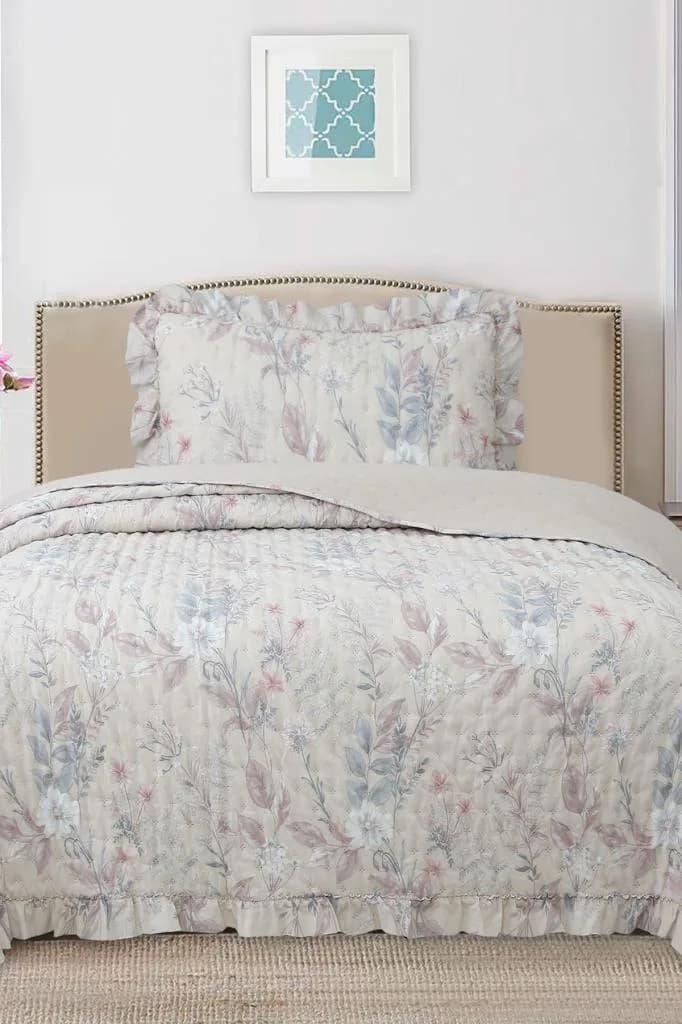 Breeze Orman Melodisi Tek Kişilik Yatak Örtüsü 180x240