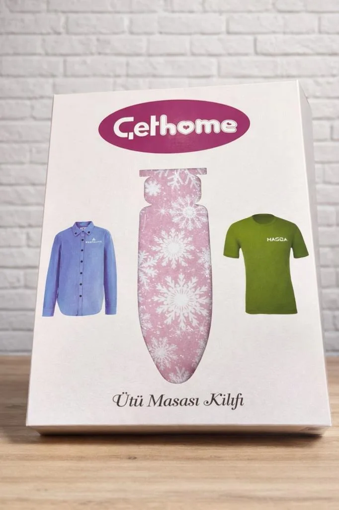 ÇETHOME SNOWY LÜKS ÜTÜ MASASI KILIFI