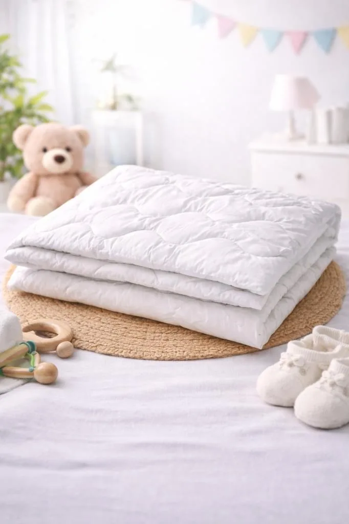 Kristal Silikon Bebe Yorganı 100x150 cm