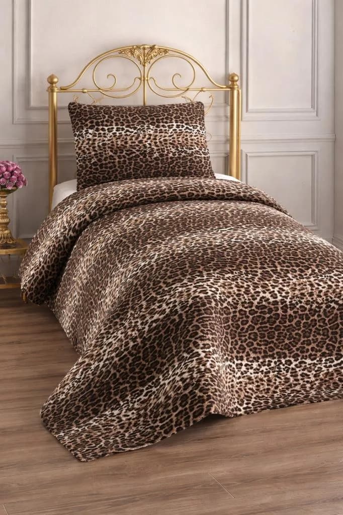 Ultrasonik Kapitoneli Çakıl Tek Kişilik Pike Takımı 160x235 cm