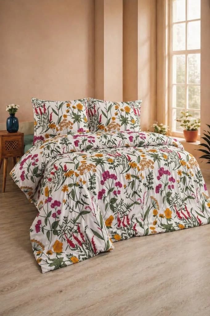Bloomy Çift Kişilik Nevresim Takımı