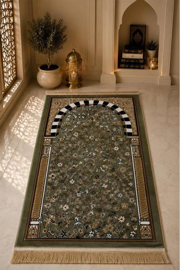 Rawza Bambu Halı Seccade 70x110 cm