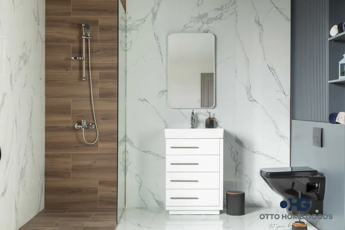 Adora 24″ Beyaz Banyo Dolabı