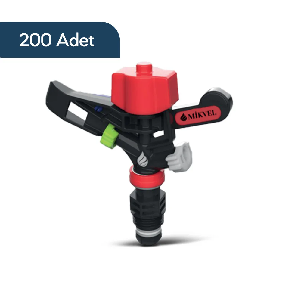 Mikvel - Mini Sprink – Yağmurlama Sulama Başlığı 200 Adet - Yağmurlama Sulama Sistemleri ve Yağmurlama Sprinkleri